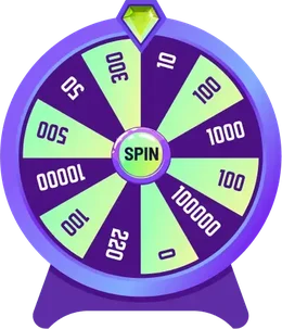 Bonus wheel icon on the TuffPuff casino official site
